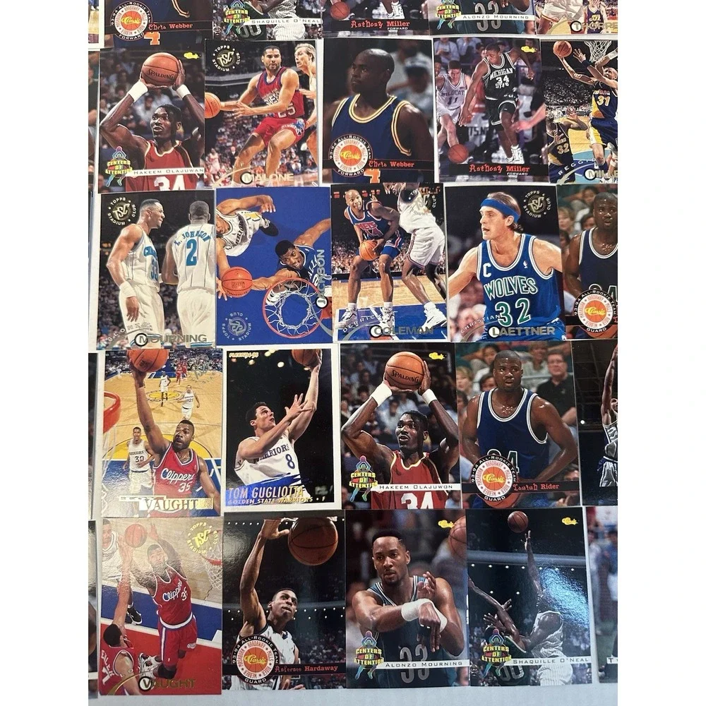 1994 Classic Topps Basketball Lot 39 Shaq Grant Hill Penny Kidd Rookies Stars⁠